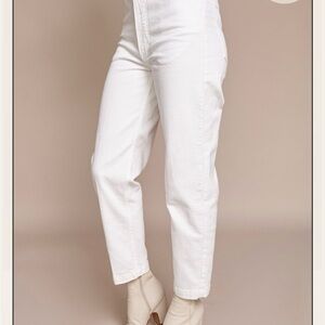 NWT Rachel Comey Psuedo Pant Raw White Size 6